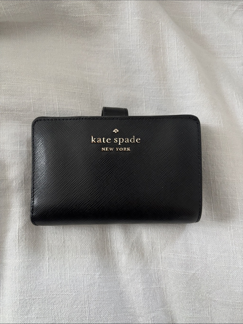 Kate Spade Black Staci Bifold Wallet